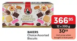 Makro BAKERS Choice Assorted Biscuits offer