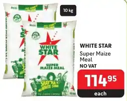 Makro WHITE STAR Super Maize Meal offer