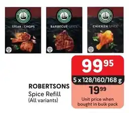 Makro ROBERTSONS Spice Refill offer