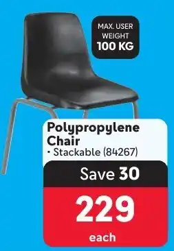 Makro Polypropylene Chair offer