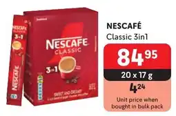 Makro NESCAFÉ Classic 3in1 offer