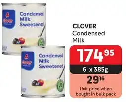 Makro CLOVER Condensed Milk offer