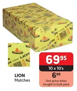 Makro LION Matches offer