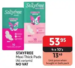 Makro STAYFREE Maxi Thick Pads offer
