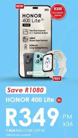 Chatz Connect HONOR 400 Lite offer
