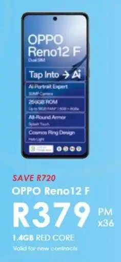 Chatz Connect OPPO Reno12 F offer