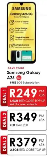 Chatz Connect Samsung Galaxy A26 offer