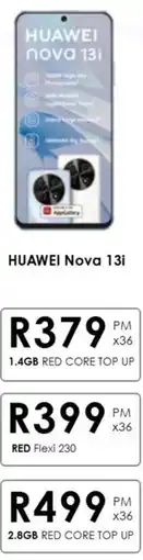 Chatz Connect HUAWEI Nova 13i offer