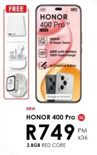 Chatz Connect HONOR 400 Pro offer