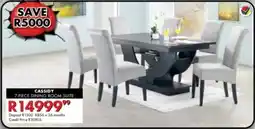 Beares Cassidy dining room suite offer