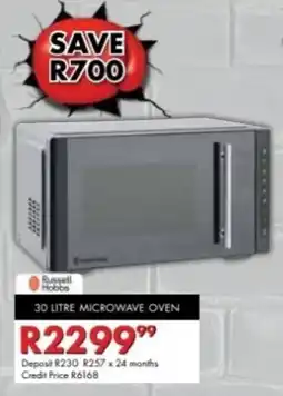 Beares Russell Hobbs Microwave Oven offer