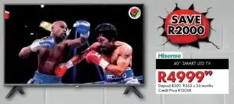 Beares Hisense 40" Smart LED TV offer