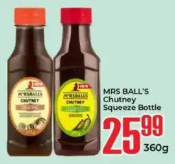 Elite Power Trade Cash & Carry MRS BALL'S Chutney Squeeze Bottle offer