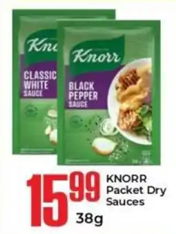 Elite Power Trade Cash & Carry KNORR Packet Dry Sauces offer
