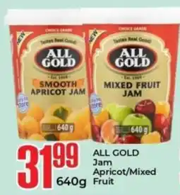 Elite Power Trade Cash & Carry ALL GOLD Jam Apricot/ Mixed Fruit offer