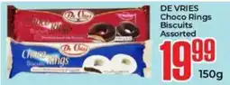 Elite Power Trade Cash & Carry DE VRIES Choco Rings Biscuits Assorted offer
