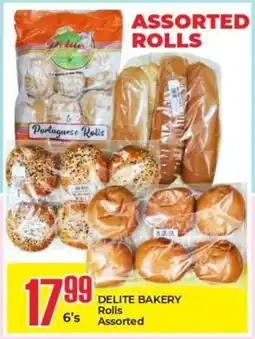 Elite Power Trade Cash & Carry DELITE BAKERY Rolls Assorted offer