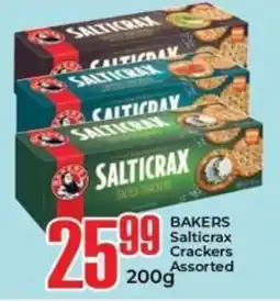 Elite Power Trade Cash & Carry BAKERS Salticrax Crackers Assorted offer