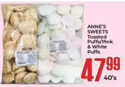 Elite Power Trade Cash & Carry ANNE'S SWEETS Toasted Puffs/ Pink & White Puffs offer