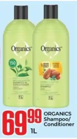 Elite Power Trade Cash & Carry ORGANICS Shampoo/ Conditioner offer