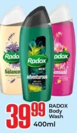 Elite Power Trade Cash & Carry RADOX Body Wash offer