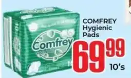Elite Power Trade Cash & Carry COMFREY Hygienic Pads offer