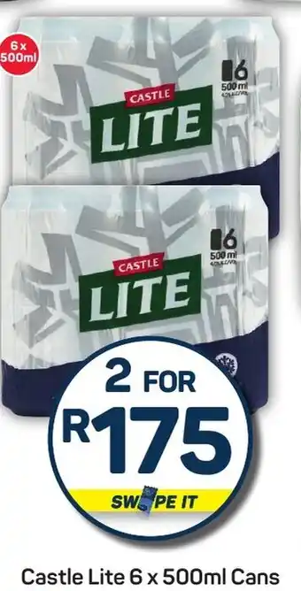 Pick n Pay Castle Lite Cans offer