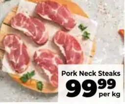 Food Lover's Market Pork Neck Steaks offer
