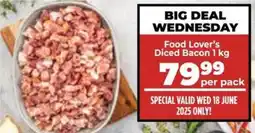Food Lover's Market Food Lover's Diced Bacon offer