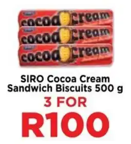 Food Lover's Market SIRO Cocoa Cream Sandwich Biscuits offer