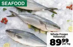 Food Lover's Market Whole Frozen Yellowtail offer