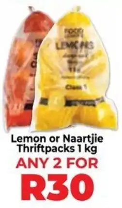 Food Lover's Market Lemon or Naartjie Thriftpacks offer