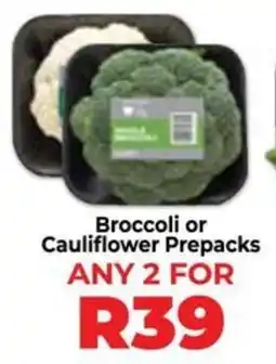 Food Lover's Market Broccoli or Cauliflower Prepacks offer