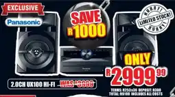 Lewis Panasonic 2.0Ch UX100 Hi-Fi offer