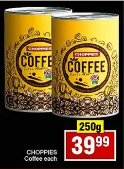 Choppies CHOPPIES Coffee offer