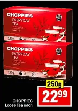 Choppies CHOPPIES Loose Tea each offer