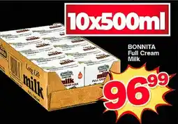Choppies BONNITA Full Cream Milk offer
