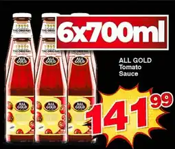 Choppies ALL GOLD Tomato Sauce offer
