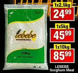 Choppies LEBEBE Sorghum Meal offer
