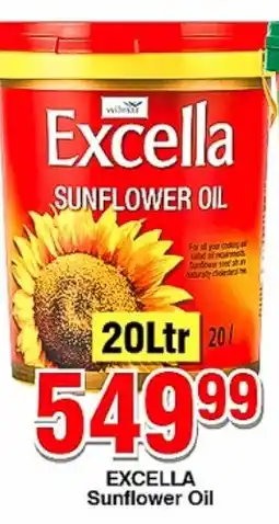 Choppies EXCELLA Sunflower Oil offer