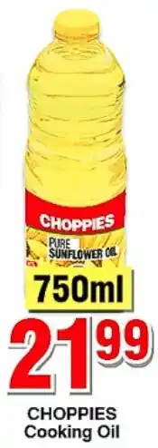 Choppies CHOPPIES Cooking Oil offer