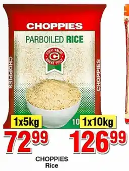 Choppies CHOPPIES Rice offer