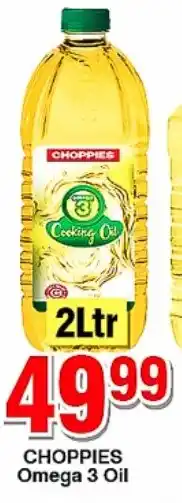 Choppies CHOPPIES Omega 3 Oil offer