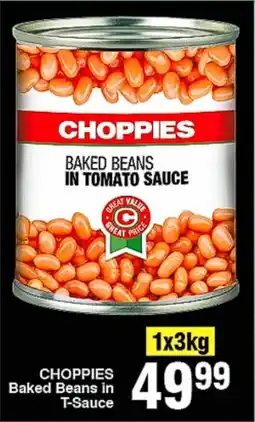 Choppies CHOPPIES Baked Beans in T-Sauce offer