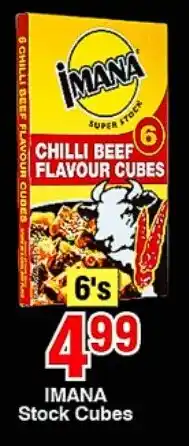 Choppies IMANA Stock Cubes offer
