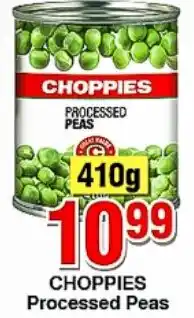 Choppies CHOPPIES Processed Peas offer