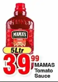 Choppies MAMA'S Tomato Sauce offer