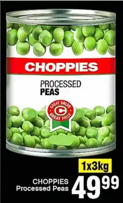 Choppies CHOPPIES Processed Peas offer