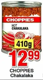 Choppies CHOPPIES Chakalaka offer