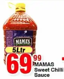 Choppies MAMA'S Sweet Chilli Sauce offer